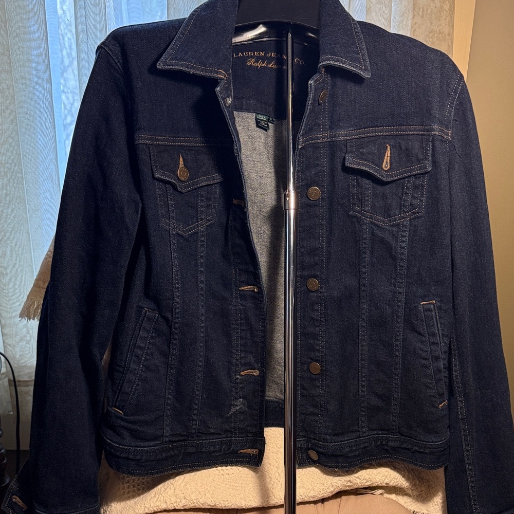 Ralph Lauren Dark Indigo Denim Jacket -women